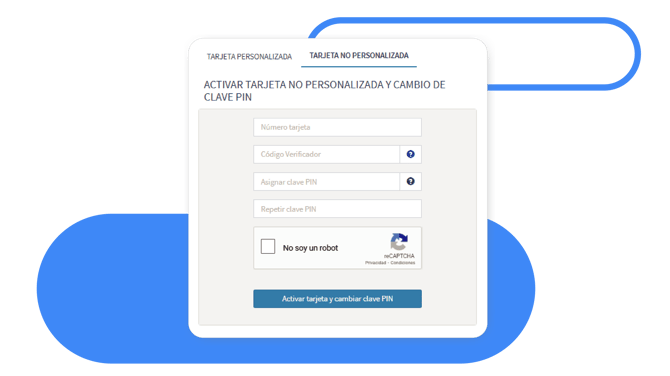 CDA usuarios edenred_Activacion tarjeta NO personalizada